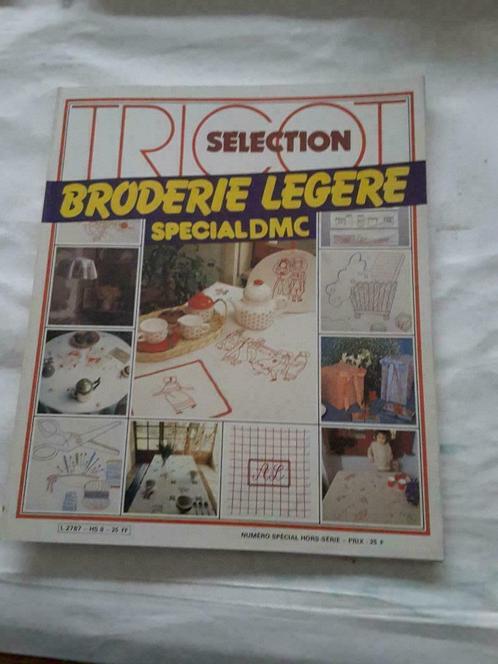 revue : tricot sélection broderie légère spécial DMC, Livres, Journaux & Revues, Neuf, Enlèvement ou Envoi