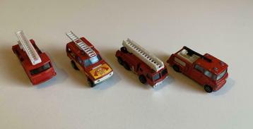 Voitures miniatures pompiers, Enlèvement ou Envoi, Utilisé, Bus ou Camion, Majorette