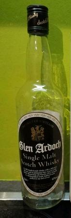 Glen Ardoch -Schotse Single Highland Malt whisky - lege fles, Overige typen, Overige gebieden, Gebruikt, Ophalen