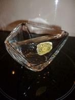 Val Saint Lambert kleine vaas laag kommetje coupe gesigneerd, Antiek en Kunst, Antiek | Glaswerk en Kristal, Ophalen of Verzenden