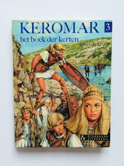 Keromar III: Het boek der kerten (Louis De Groof / 1971), Livres, Livres pour enfants | Jeunesse | 10 à 12 ans, Utilisé, Fiction