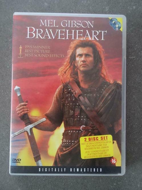 Braveheart - 2DVDset, CD & DVD, DVD | Action, Action, Coffret, À partir de 16 ans, Enlèvement ou Envoi