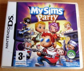 Spelletje Nintendo DS - My Sims Party - Compleet in doos