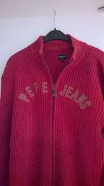 gilet pepe jeans pour homme taille xl couleur rouge, Pepe jeans, Porté, Rouge, Taille 56/58 (XL)