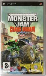 SONY PSP - MONSTER JAM CHAOS URBAIN (FRANCAIS) ACTIVISION, Avontuur en Actie, Gebruikt, 2 spelers, Ophalen of Verzenden