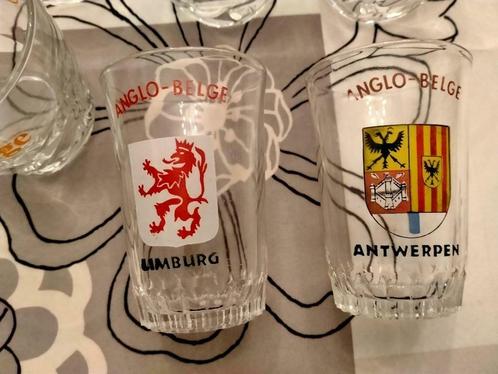 Vintage Glazen Brouwerij Anglo-Belge Zulte, Verzamelen, Biermerken, Ophalen of Verzenden