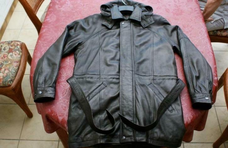 Lederen damesvest, Vêtements | Femmes, Vestes | Hiver, Comme neuf, Taille 36 (S), Noir, Enlèvement