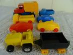 Collectie 11 vintage speelgoedauto's Lena Wader Vikingplast, Ophalen of Verzenden