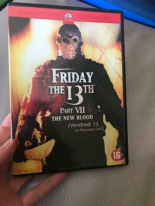 Dvd Friday The 13th- Vendredi 13 - part 7 The New Blood, Cd's en Dvd's, Dvd's | Horror, Vanaf 16 jaar, Ophalen of Verzenden