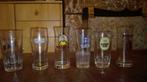 110 bierglazen (jaren 60-80), Overige merken, Glas of Glazen, Gebruikt, Ophalen