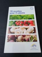 70 recettes pour 4 saisons, Livres, Santé, Diététique & Alimentation, Utilisé, Enlèvement ou Envoi