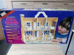 Vintage poppenhuis met meubeltjes, Kinderen en Baby's, Ophalen of Verzenden, Zo goed als nieuw, Poppenhuis