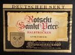Label de Rotsekt SANKT PETER - Walporzheim (D), Collections, Vins, Comme neuf, Envoi, Vin blanc, Autres régions