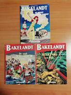 BAKELANDT - 3 strips, Meerdere stripboeken, Ophalen of Verzenden, Gelezen, Hec Leemans