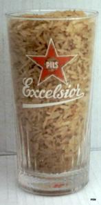 Bier brouwerij glas  Excelsior wit Gent, Ophalen of Verzenden, Zo goed als nieuw, Bierglas