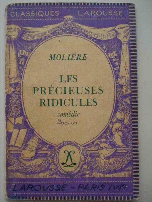 3. Molière Les précieuses ridicules Classiques Larousse 1936, Livres, Littérature, Utilisé, Europe autre, Envoi