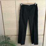 Zwarte effen broek - Russo & Conti - maat 38, Comme neuf, Noir, Taille 38/40 (M), Enlèvement ou Envoi