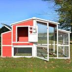 Poulailler XXL abri poule coq caille lapin GEANT enclos parc, Verzenden, Nieuw, Kippenhok of Kippenren