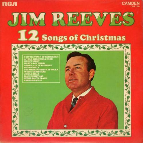 Jim Reeves - 12 chansons de Noël - LP, CD & DVD, Vinyles | Pop, Utilisé, 1960 à 1980, 12 pouces, Enlèvement ou Envoi