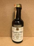 Canadian Club - Whisky - Mignonnette d'alcool - Canada, Collections, Vins, Pleine, Autres types, Enlèvement ou Envoi, Amérique du Nord