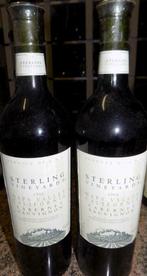 STERLING VINEYARDS NAPPA VALLEY CALIFORNIA 1995, Collections, Vins, Pleine, Enlèvement, Vin rouge, Amérique du Nord