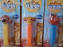 Disney Lion King pez snoepdispenser onder blister x 3, Collections, Disney, Neuf, Statue ou Figurine, Le Roi Lion ou Le Livre de la Jungle