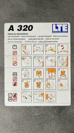 Safety cards LTE / LTU / LTU Süd A320/A330/B737/B757, Verzamelen, Luchtvaart en Vliegtuigspotten, Ophalen of Verzenden, Zo goed als nieuw