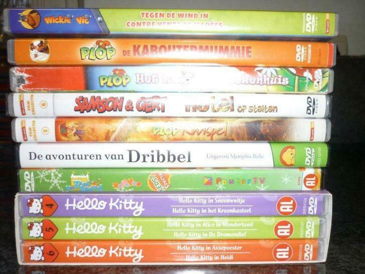 Kinder dvd+ Video kassete., Cd's en Dvd's, Dvd's | Kinderen en Jeugd, Zo goed als nieuw, Film, Educatief, Alle leeftijden, Ophalen