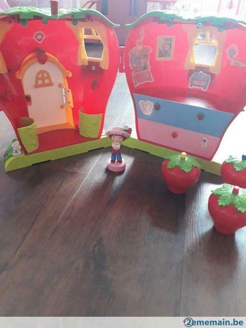 Charlotte aux fraises et sa maison, Kinderen en Baby's, Speelgoed | Poppen, Gebruikt, Ophalen