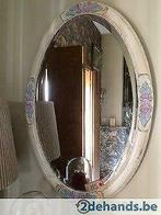 Oude spiegel ovaal, Antiek en Kunst, Antiek | Spiegels, Ophalen, Ovaal