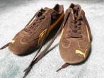 Puma Speed Cat Nubuck marron/jaune P: 44, Ophalen, Bruin, Sneakers, Gedragen
