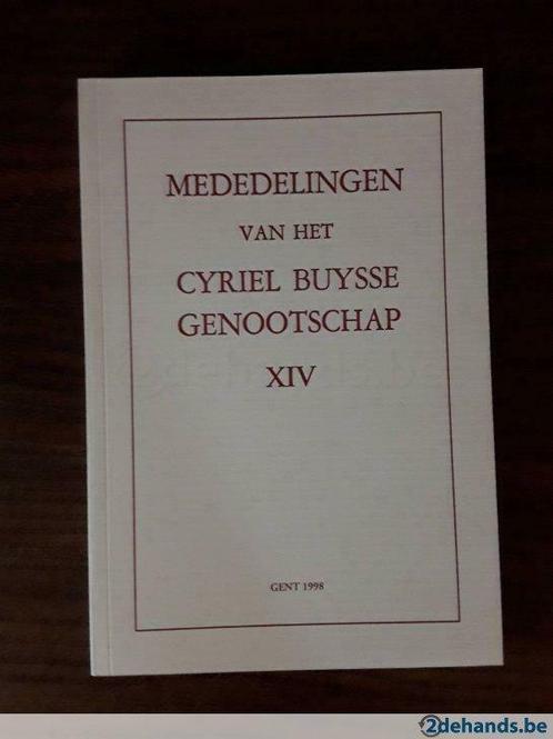 Mededelingen van het Cyriel Buysse Genootschap XIV, Boeken, Tijdschriften en Kranten, Nieuw, Overige typen, Ophalen of Verzenden