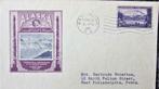 FDC- U.S.A. ALASKA- NATUUR (ZELDZAME COVER)., Ophalen of Verzenden, Gestempeld, Dier of Natuur