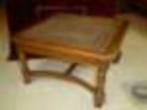 hoektafel, Huis en Inrichting, Gebruikt, Vierkant, 55 tot 75 cm, Hout