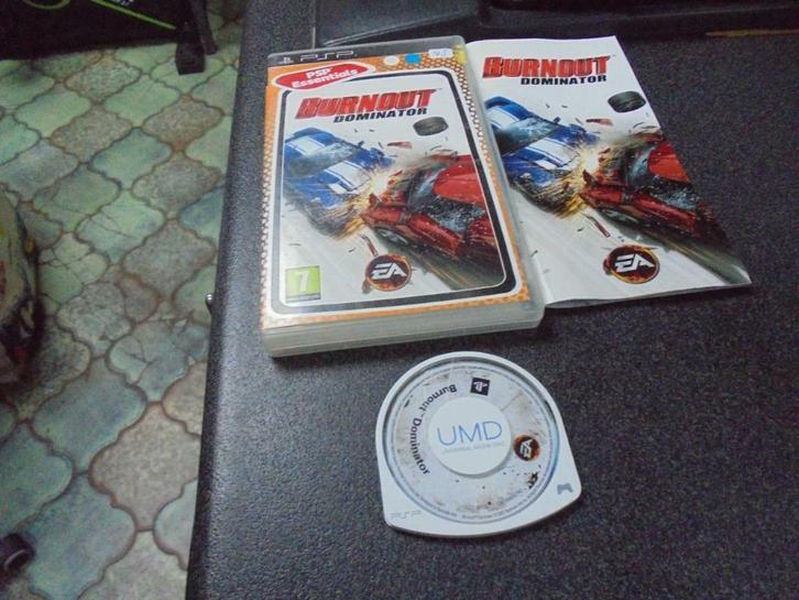 PSP Burnout Dominator (orig-compleet), Games en Spelcomputers, Games | Sony PlayStation Portable, Gebruikt, Racen en Vliegen, Vanaf 7 jaar