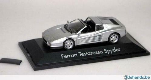 Ferrari Testarossa Spyder 1/43 Herpa, Hobby en Vrije tijd, Modelbouw | Auto's en Voertuigen, Gebruikt, Auto, Ophalen of Verzenden