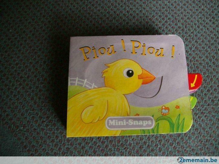 livre "piou ! piou !". delphine lacharron., Livres, Livres pour enfants | 0 an et plus, Utilisé, 0 à 6 mois, Envoi