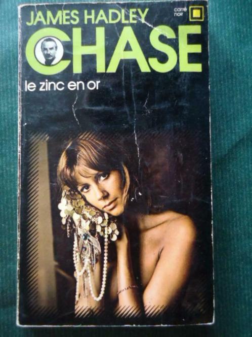 JAMES HADLEY CHASE // LE ZINC EN OR Collection : Carré Noir, Boeken, Detectives, Gelezen, Ophalen of Verzenden