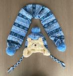 Blauwe muts en sjaal, Garçon ou Fille, Bonnet, Utilisé, Envoi