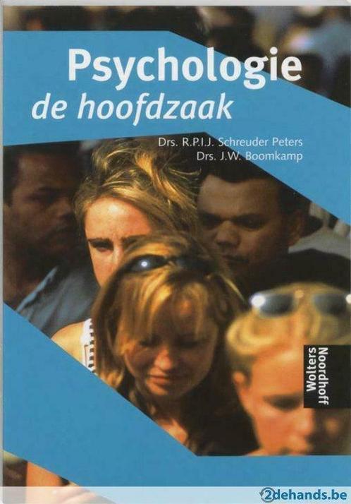 Boek Psychologie de hoofdzaak, Boeken, Studieboeken en Cursussen, Nieuw, Ophalen of Verzenden