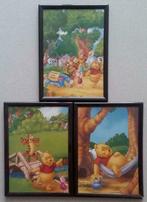 3 cadres pour enfant " le monde de Winnie ", Maison & Meubles, Comme neuf, Autres matériaux, Moins de 50 cm, Enlèvement