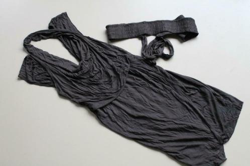 Weinig gedr zwarte  Chine jurk, dubbellaags, Vêtements | Femmes, Robes, Comme neuf, Taille 36 (S), Noir, Au-dessus du genou, Envoi