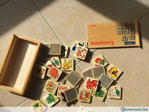 Memory animaux 32 pieces en bois (Imaginarium), Kinderen en Baby's, Speelgoed | Houten speelgoed, Gebruikt, Ophalen