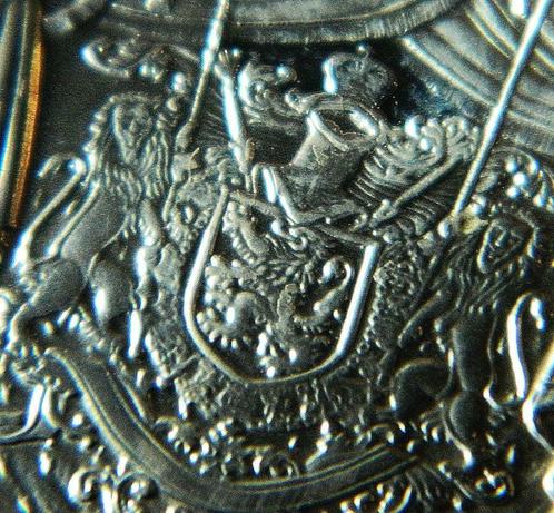 ZILVEREN munt 925‰ België 2, Postzegels en Munten, Penningen en Medailles, Zilver, Verzenden