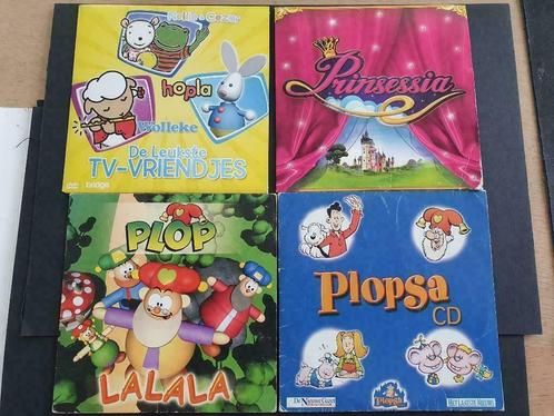 3 kinder-CD's (+Hopla DVD) : Plopsa - Prinsessia - Plop, Cd's en Dvd's, Cd's | Kinderen en Jeugd, Muziek, Ophalen of Verzenden