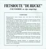 Fietsroute "De Rijcke" Vilvoorde en omgeving 1991, Verzenden, Gebruikt