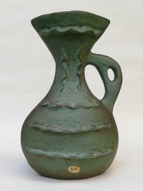 Jaap Ravelli - beau vase en céramique - néerlandais - c 1960, Antiquités & Art, Curiosités & Brocante, Enlèvement ou Envoi
