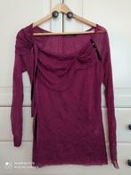 Blouse bordeaux taille 2, Comme neuf, Taille 38/40 (M), La mode est à vous, Autres couleurs