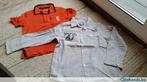 Set hemd en t-shirt van JBC maat 122, Verzenden, Gebruikt, Jongen, Shirt of Longsleeve