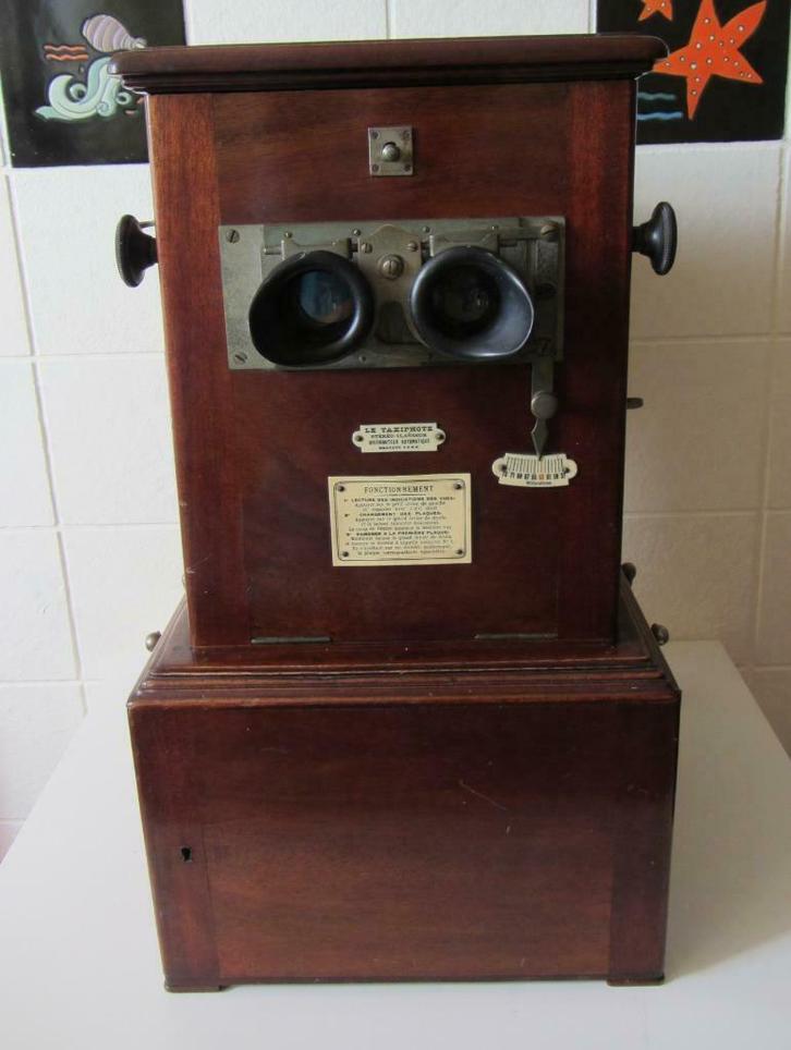 Taxiphote-Stéreo-Classeur - foto's in reliëf - begin 1900, Antiek en Kunst, Antiek | Overige Antiek, Ophalen